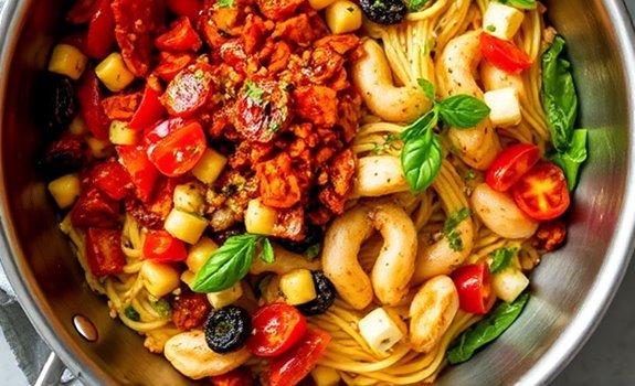 sun dried tomato chicken pasta